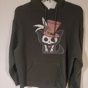 Men's Graphic Hoodie - Black